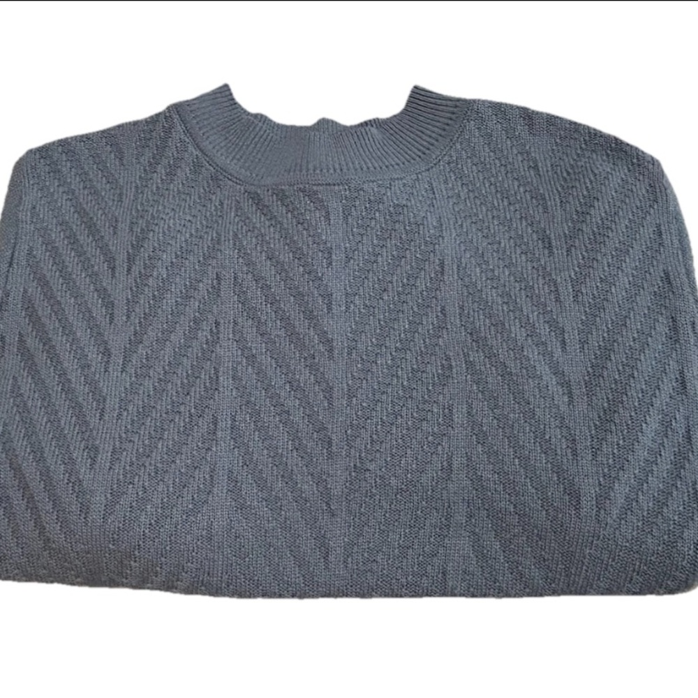 Fishermen Knit, Classic Alfred Dinner, Women's Pullover, Sweater, Baby Blue